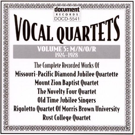 CD-Charts  Search : Vocal Quartets, Vol. 5: M/N/O/R