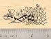 St. Patrick's Day Snake (last snake in Ireland) Rubber Stamp