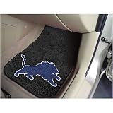NFL Fan Mats - Detroit Lions (Set of 2)