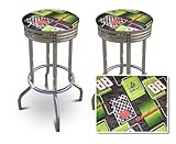 2 Dale Earnhardt Jr. Nascar AMP #88 Specialty / Custom Barstools Set