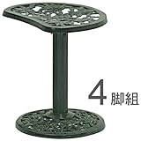 ���[�Y�`�F�A�[ ���F 4�r�Z�b�g (���[�Y �_�C�j���O�V���[�Y)