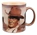 Vandor 15161 John Wayne Ceramic Mug a Man's Got to Do, Brown, 12-Ounce