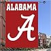Alabama Crimson Tide Applique Banner Flag