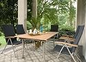 Livorno 6 Seater Extension Deluxe Garden Furniture Set