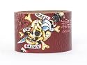 Ed Hardy Leder Armband Glory Skull Strass EH5012-1B