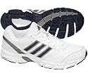 Adidas Duramo 2 Lea Unisex Running Fashion Shoes - RUN WHITE - LEGEND BLUE