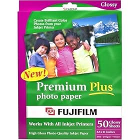 Fujifilm Premium Plus Photo Paper 50ct Pack 8 1/2