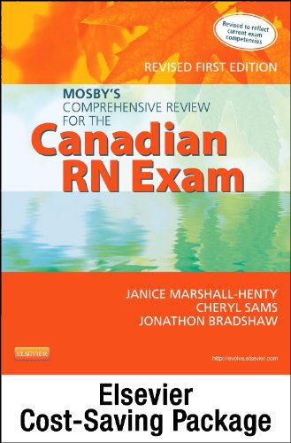 Mosby's Comprehensive Review for the Canadian RN Exam - Revised + Mosby's Prep Guide for the Canadian RN Exam 2e Package, 1e [Paperback]