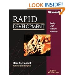 Rapid Development: Taming Wild Software Schedules