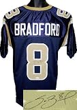 Sam Bradford signed St. Louis Rams Navy Prostyle Jersey- JSA Hologram