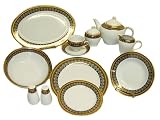 49-Piece Dinnerware Sets for 8 - Pittilon Freccia e dell