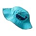 Toubaby Kid Boy's Dolphin Sun Hats Boy's Reversible Hat Cotton Blue 0-6t