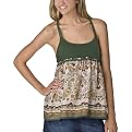 Laceback Babydoll Tank - Forest