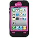 Hello Kitty Hybrid Case for iPhone 4 4G 4S Hot Pink High Impact Cute Bow Cover with Front/Back Screen Protectors & Stylus + FREE GIFT HELLO KITTY 