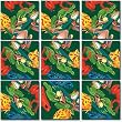 Frogs Scramble Squares Puzzle