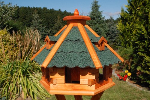 Wunderschönes sechseckiges Vogelhaus, Vogelhäuschen