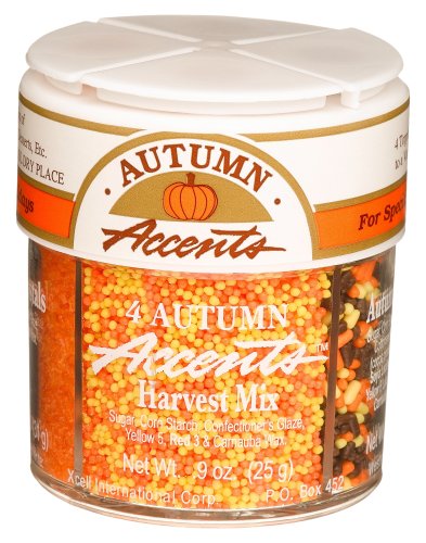 Dean Jacobs 6 Autumn Accents, Regular, 2.73-Ounce Jars (Pack of 4) by Dean Jacobs