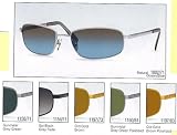 Brooks Brothers - Brooks Brothers BB 311s Sunglasses(Color-Code=1150/81 - Gunmetal Frame,Grey Green Polarized Lens,Frame Size=N/A)