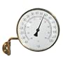 Conant Custom Brass Model T-6 Vermont Natural Brass Dial Thermometer
