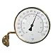 Conant Custom Brass Model T-6 Vermont Natural Brass Dial Thermometer