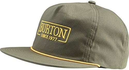 BURTON Men's Handplane Snapback, Dusky Green, One Size
