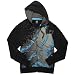 Fox Racing Fissure Youth Boys Front Fleece Hoody Zip Fashion Sweatshirt