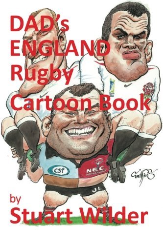 DAD'S ENGLAND Rugby Cartoon Book: and Other Sporting, Celebrity Cartoons (DAD's BOOKS)
