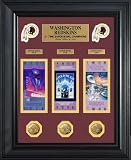 Washington Redskins - Super Bowl 26 XXVI - Tickets - Coins - Framed Photo Picture