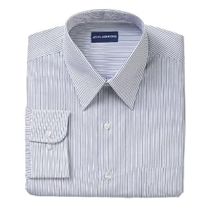 John Ashford Dress Shirt, Blue Stripe