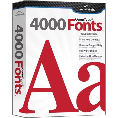 4000 Fonts