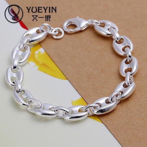 Life winner Korean all-match contracted 925 silver bracelet jewelry trade small men and women fashion retro jewelry accessories