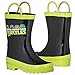 Boys Teenage Mutant Ninja Turtles TMNT Waterproof Easy-On Rubber Rain Boots