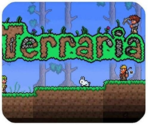 Smiling Christmas Holidays Rpg Game Terraria Mouse Pad Mouse Mat Computer Rectangular mouse pad Hatsune Terraria