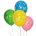 Butterflies Balloons - Assorted Pastel Colors