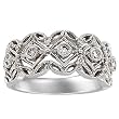 14K White Gold Diamond Anniversary Band - 0.25 Ct.