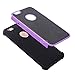 iphone 6s case, iphone 6 case, ShuYo(TM) Rugged Heavy Duty Impact Slim Hard Hybrid Case Protection Shock-Absorption /Resistant Bumper Case for iphone 6/6s[Black/Purple]