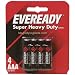 Eveready 4 AAA Super Heavy Duty Battery