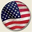 USA Flag Auto Coaster, Coaster for Your Car