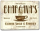 BHARGAVA'S Coffee Shop & Bakery Stretched Canvas Print