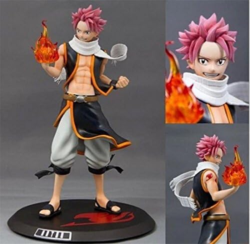 Anime PVC 1/7 Fairy Tail Natsu Dragnir Action Figure Natsu Dragneel Model Toy Decoration Collections 23cm