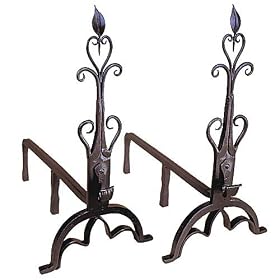 Cathedral Andirons by Minuteman