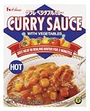 House Foods Curry Sauce with Vegetables, Hot, 7.4-Ounce Boxes (Pack of 10)