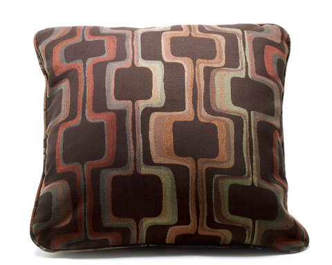 6 PC Chocolate Decoratice Pillows