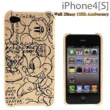 Walt Disney 110th Woodケース iPhone4/4S(ミッキー)