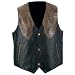 Giovanni Navarre Brn/Blk Western Style Vest -2X