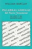 cover of Palabras Griegas del Nuevo Testamento