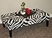 4D Concepts Joanie Zebra Coffee Table