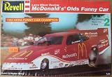 1992 Revell 1:24 Scale NHRA Larry Minor Racing McDonald's Olds (Oldsmobile) Fuel Funny Car Model Kit (1992 Funny Car Champion)- NASCAR Racing Replica Model