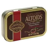 Altoids Dark Chocolate Dipped Mints, Cinnamon, 1.76-Ounce Tins (Pack of 12)