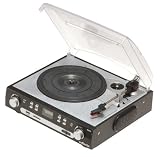 Reflecta Plattenspieler LP-USB/SD mit integrierten Lautsprechern und MP3-Umwandler